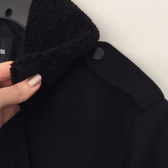 NWT Express bomber style pea coat - Picture 6 of 8